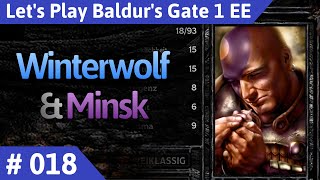 Baldur's Gate 1 deutsch Teil 18 - Winterwolf & Minsk Let's Play