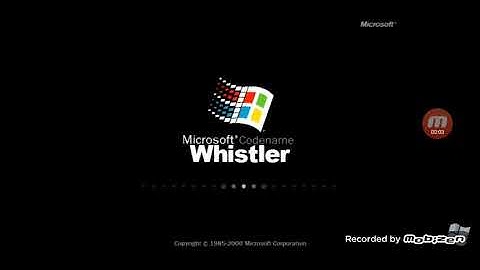Hidden Windows Whistler 2000 Startup Sound