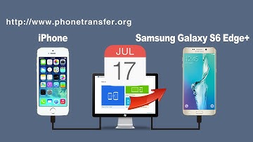 [iPhone Calendar to S6 Edge+]: How to Sync Calendar from iPhone 5S/5C/5 to Samsung Galaxy S6 Edge+