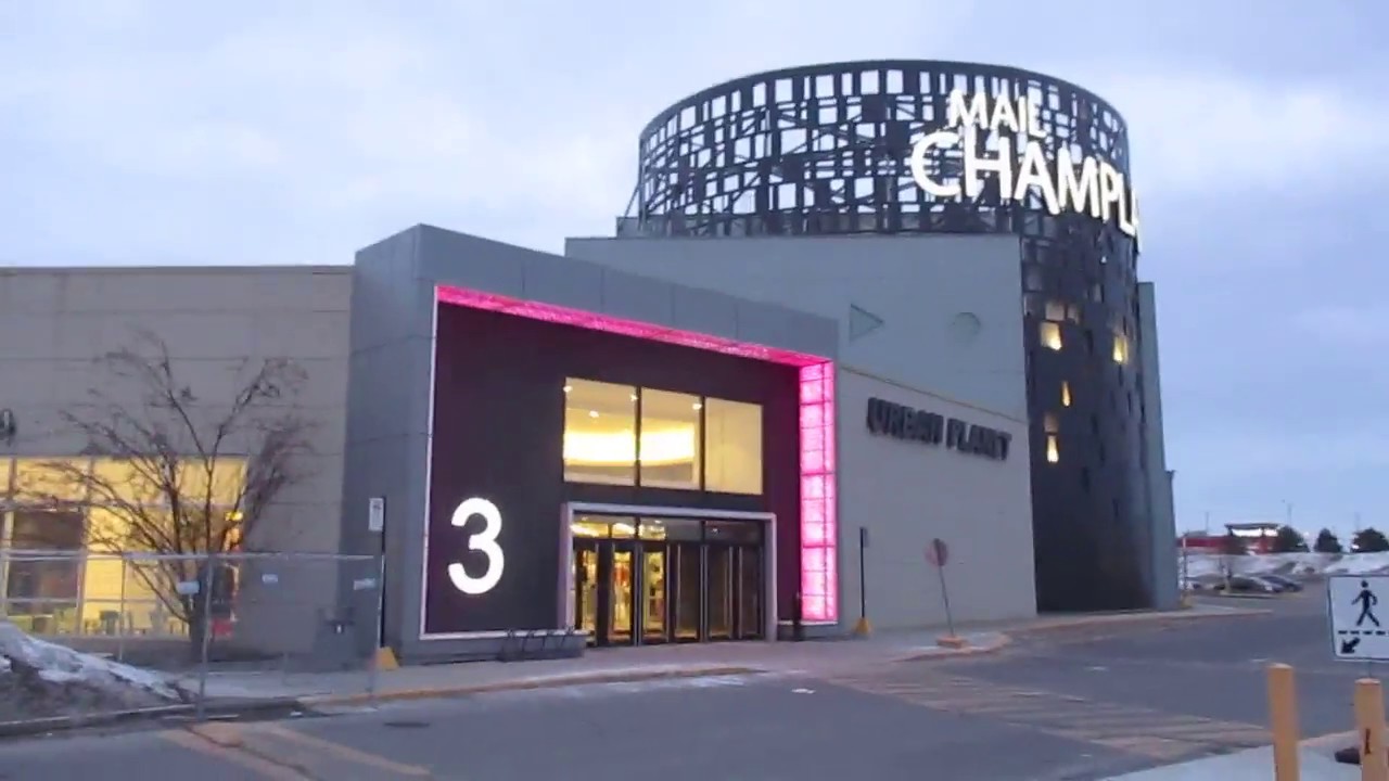 Around the Champlain Mall, Brossard, Québec, Canada