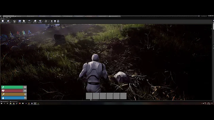 Nova Genetics Zombie test via UE4 navigation invokers