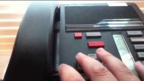 How to page on a nortel phone system
