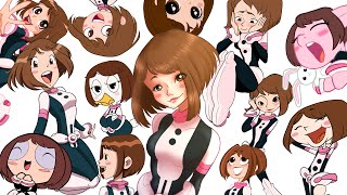 Uravity 20 Art Styles Challenge - My Hero Academia