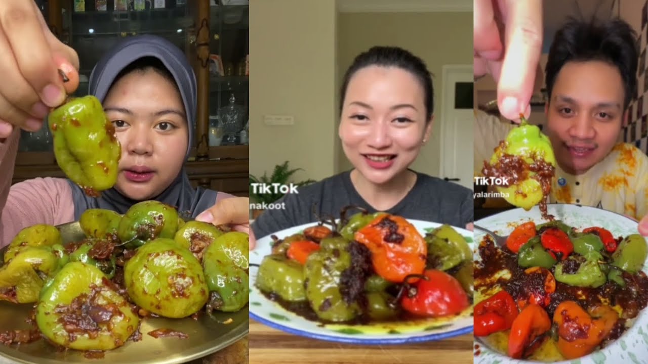 KOMPILASI TIKTOKERS NYOBAIN CABE GENDOT TEH SHANTY🤤🤤🤤