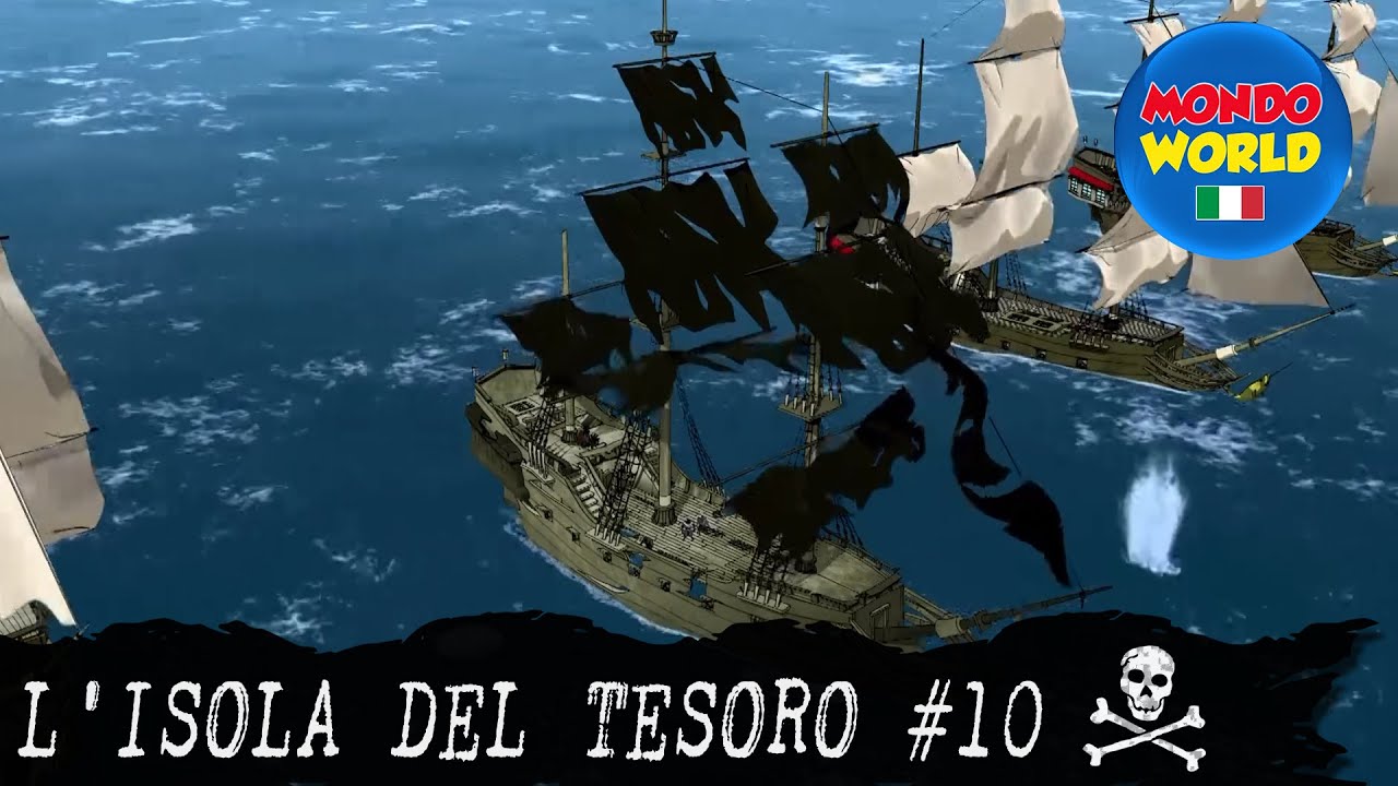 L'ISOLA DEL TESORO: Assalto a Tortuga | Episodio 10 | Serie Animata 2015, Italia