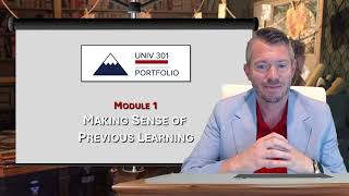 Module 1 (UNIV 301)