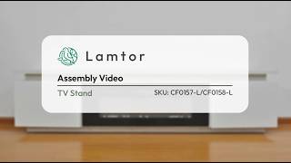 #ICT-004 | Lamtor TV Stand Assembly