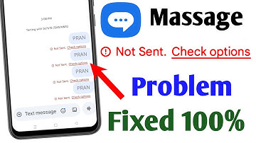 Not sent check options problem solved in google Massage app  | Massage app me sms send nahi ho raha
