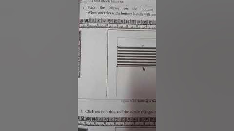 12th computer application (em) -page Maker (moving resizing and splitting text block)