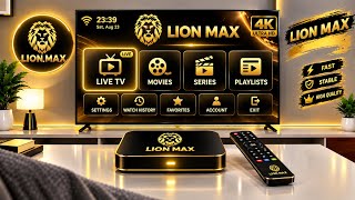 App LION MAX🦁🔥The Giant Has Arrived Movies Series Channels in High Qualit ! Without cutting!! screenshot 1