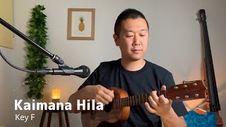 Video thumbnail of "#6　Kaimana Hila　カイマナヒラ　Key F"
