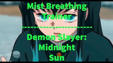 MIST BREATHING TRAINER LOCATION!! (DEMON SLAYER: MIDNIGHT SUN)