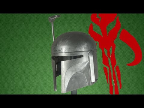 making a metal boba fett helmet