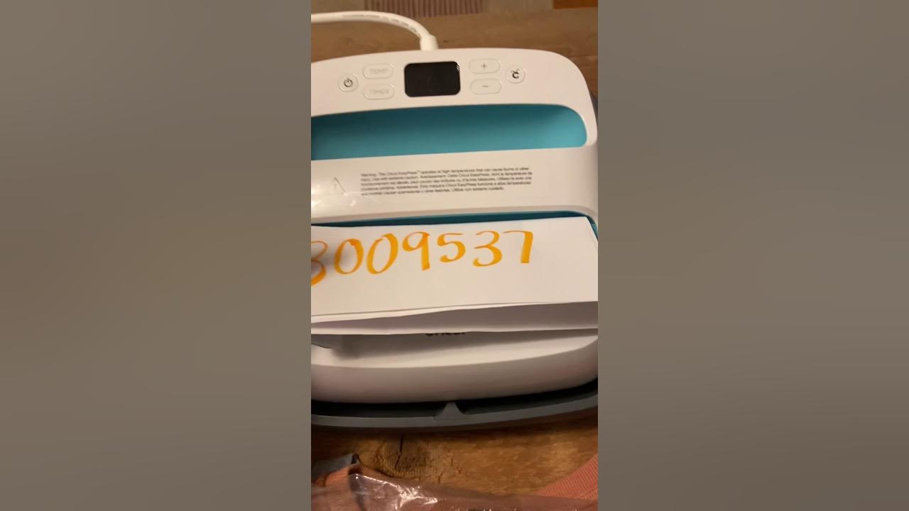 Cricut Easy Press not heating up YouTube