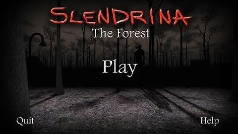 Slendrina: The Forest - Gameplay Walkthrough (iOS) | Game Feaver |