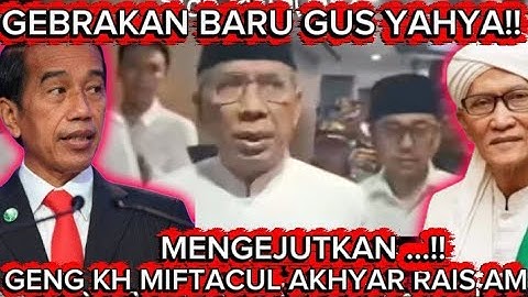 Geger Kh Miftachul Akhyar RAIS AM PBNU MALUU 7 TURUNAN GUS YAHYA KETUA UMUM PBNU TEMPUH JALUR HUKUM?