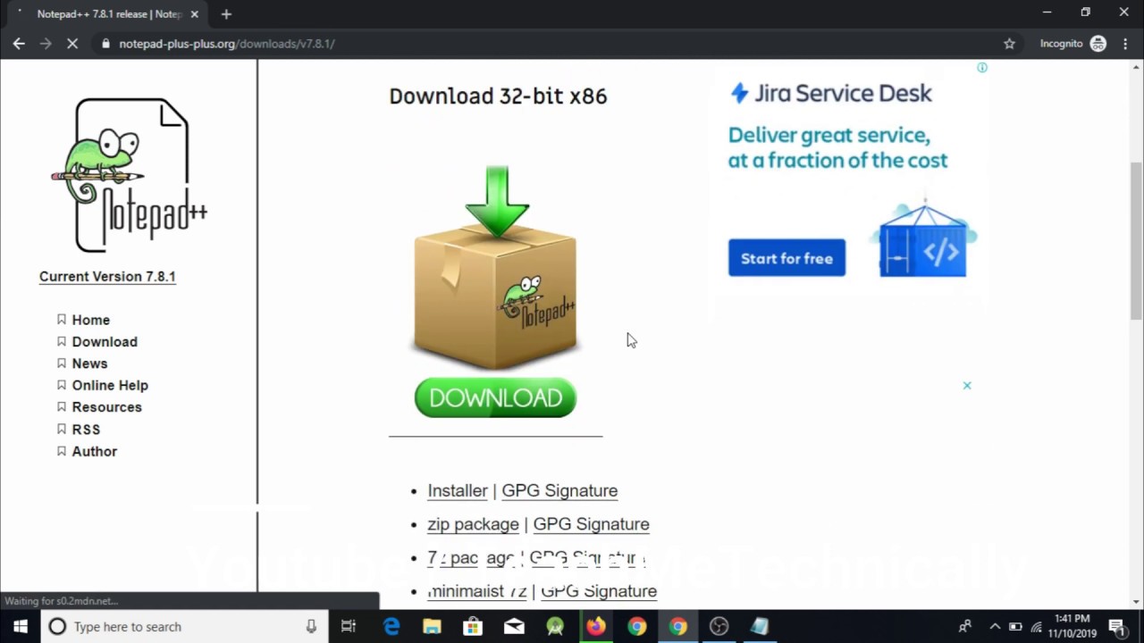 Download and Install Notepad++ on Windows 10 | Complete Installation of ...
