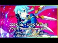 Shot Through The Dark Sinon Optimal Showcase! OP Assault Damage! SAO Rising Steel!