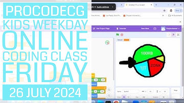 ProCodeCG Kids Weekday Coding Class - Friday - 26 July 2024