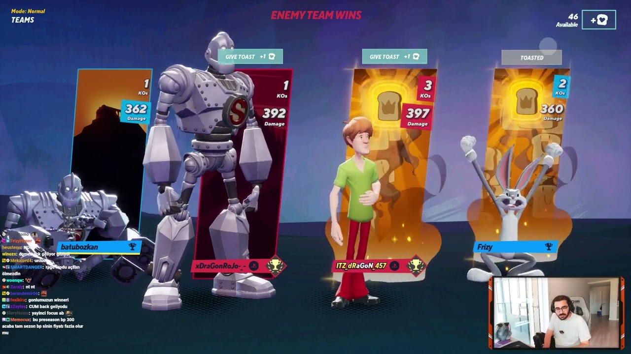 Videoyun Multiversus oynuyor - 29/07/2022