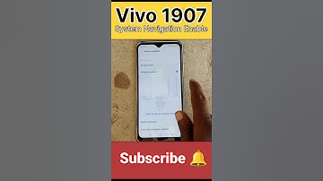 VivoS1 Back Button Settings|#shorts #youtubeshorts #trending