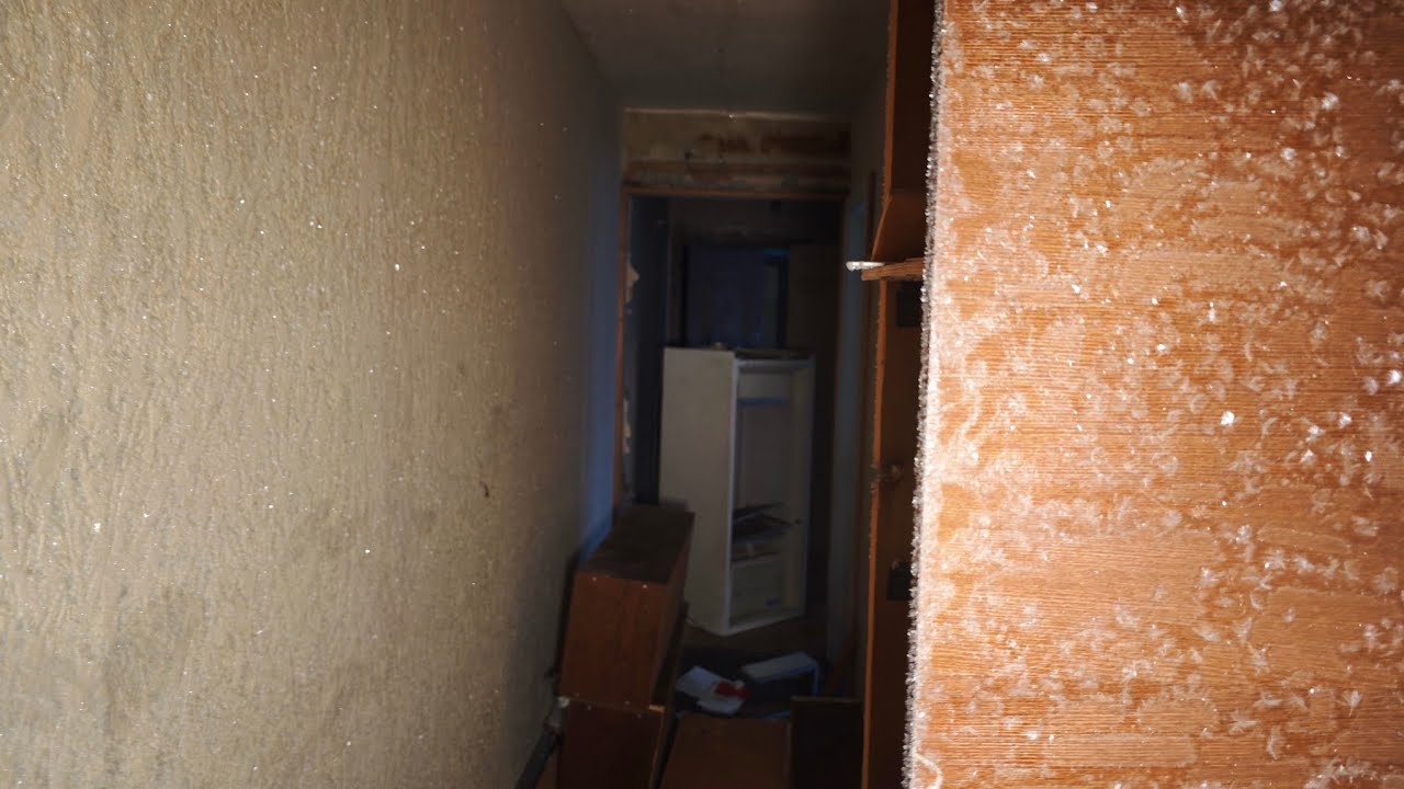 Замороженный дом под снос в центре Москвы 