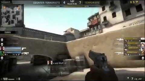 1 v 5 Deagle Clutch Dust 2 CS:GO