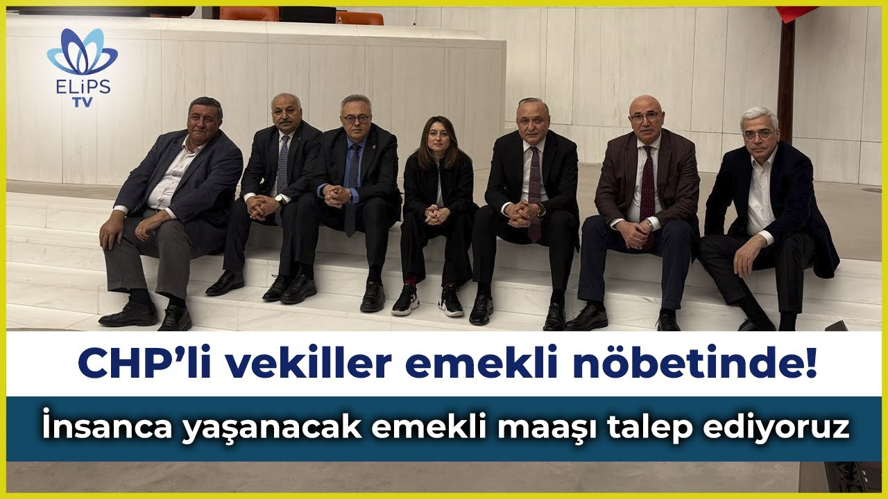 CHP’lilerin emekli nöbeti 12’nci gününde: Mücadelemizi sürdüreceğiz!