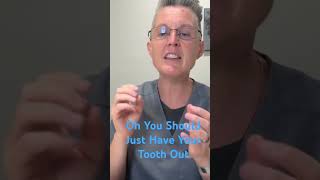 Should you get a dental implant? #implants #rootcanals #holisticdentistry
