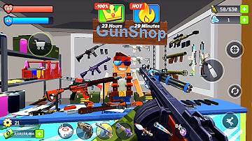 Pixel Combat: Zombie Strike | Gameplay Walkthrough Part 18 - PPSh 41 Gun Game - Lomelvo