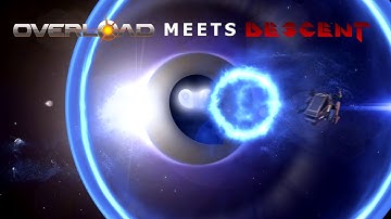 Overload meets Descent | Level 1 with the good old music | Playthrough gameplay with all secrets