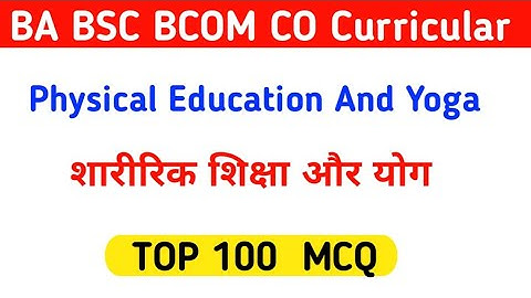 CO Curricular Physical Education And Yoga | MSU Co Curricular   2025 Physical Education And Yoga