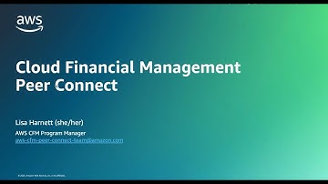 Accountability through forecasting | AWS Events