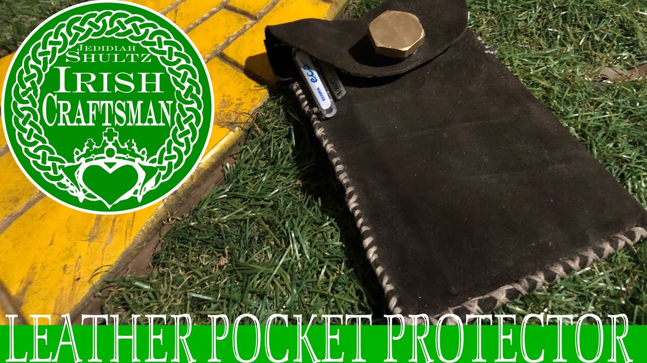 Leather Pocket Protector IC38 YouTube