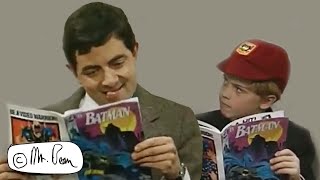 COMIC BOOK FAN Bean | Mr Bean Funny Clips | Mr Bean 