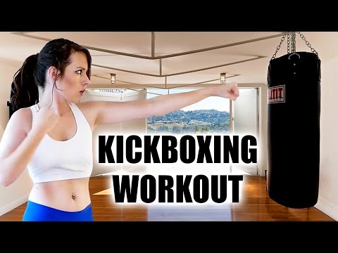 Kickboxing Workout, Full Body Fitness To Tone Up Legs & Arms, Beginners At Home Work Out
