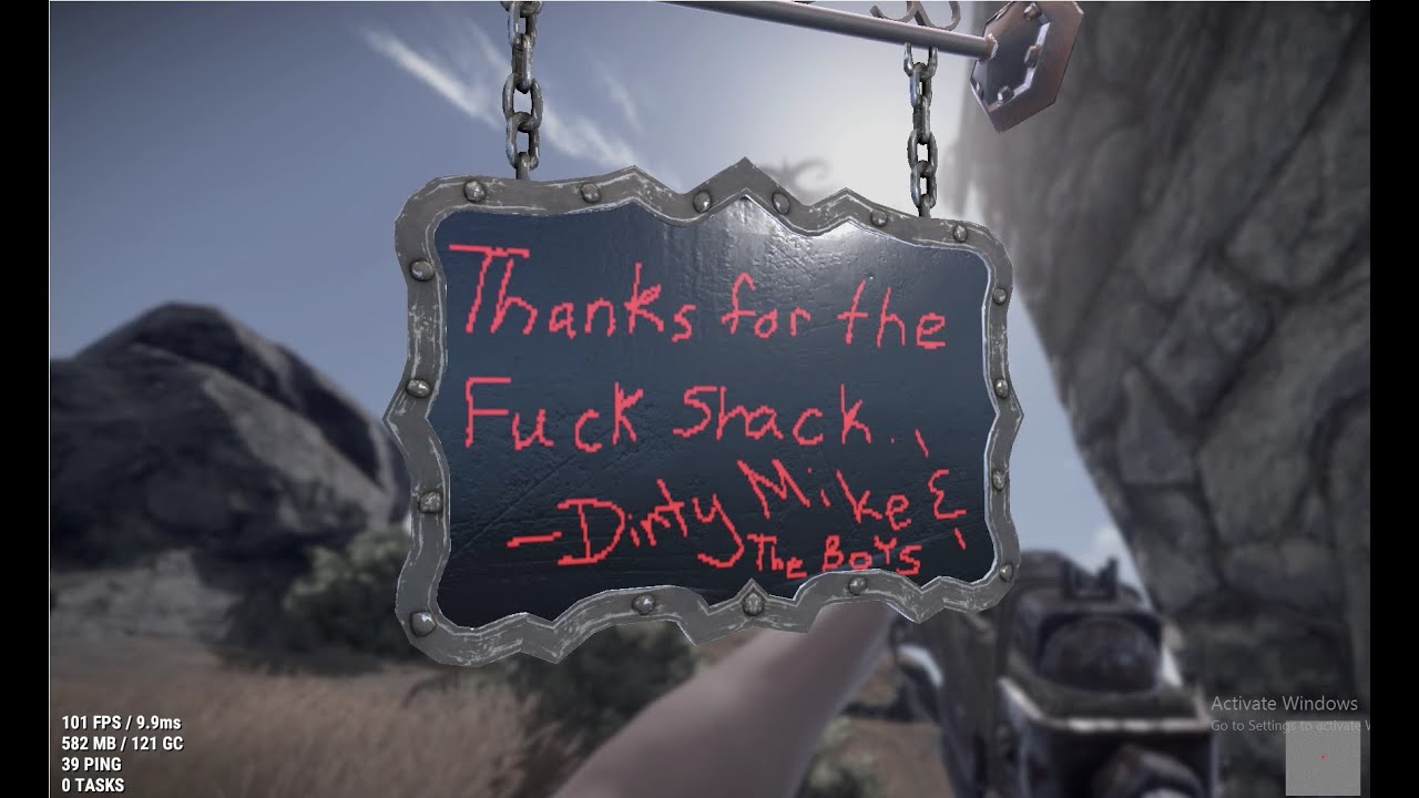 RUST Thanks for the f**k shack! YouTube