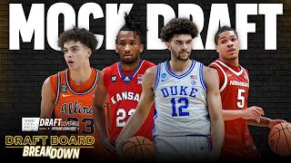 Our FINAL 2026 NBA Mock Draft | Draft Board Breakdown