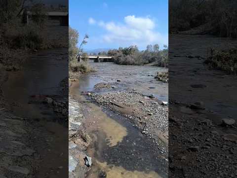 🌊 El Barranco de Maspalomas corre por su cauce artificial de banda a banda marzo 2026