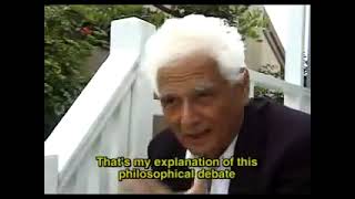 Rare interview of Derrida: "Deconstructing the Question"