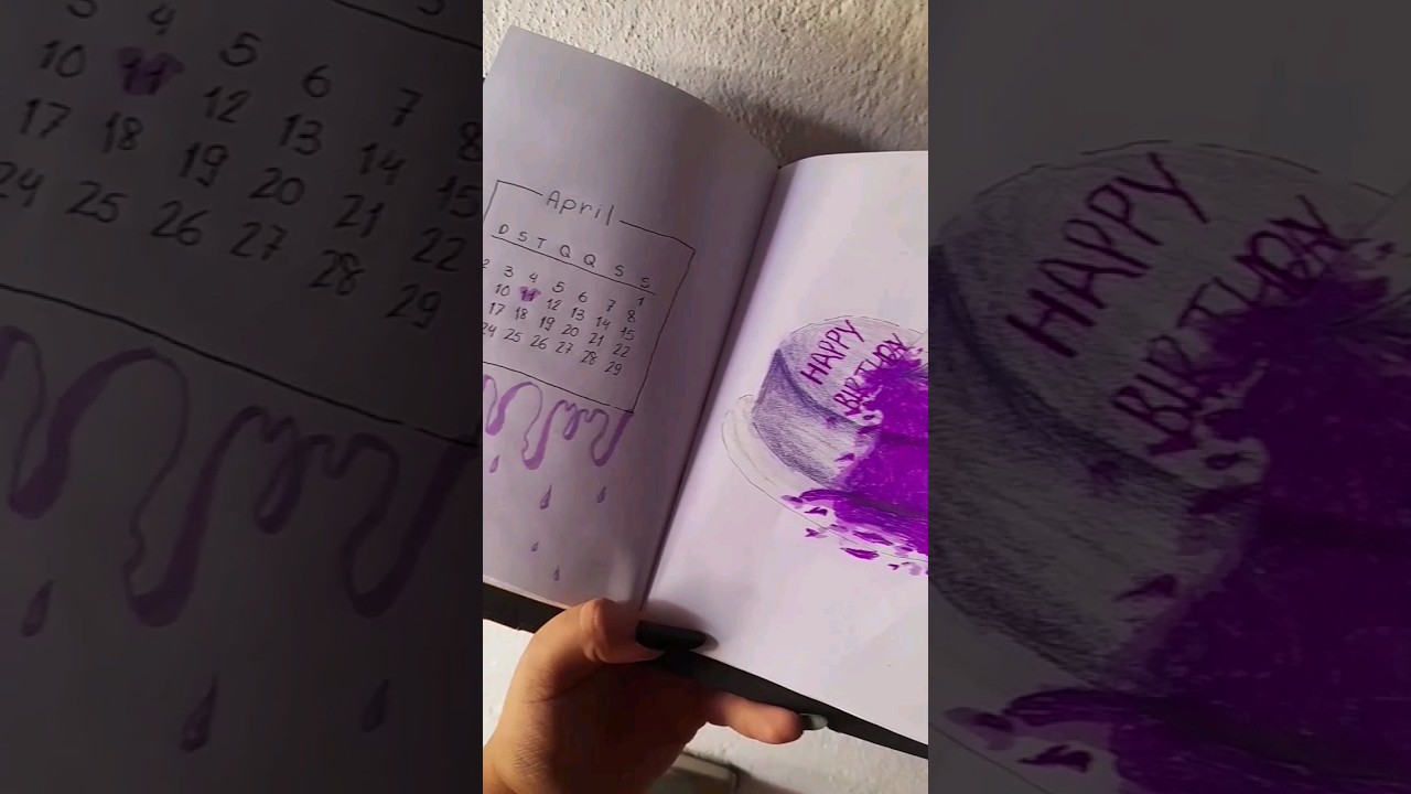 decoração de abril (meu mês 🥳) 