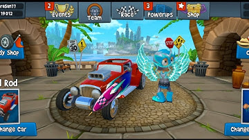 Beach Buggy racing 2  power up