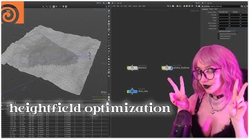 Houdini Heightfield Optimization Techniques [Tutorial + Files]