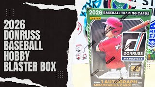 2026 Donruss Baseball Hobby Blaster Opening - Exclusive Parallels