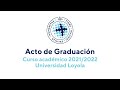 Acto de Graduación Curso 21-22. Campus Sevilla, 2 de junio