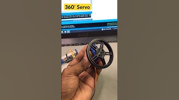 360 Degree Servo Motor with Arduino | Arduino Robot Car Wheel Servo Motor | 9G Servo Motor Arduino
