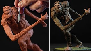 Sculpting BEAST TITAN | Attack On Titan [ Shingeki No Kyojin ] The Final Season Part 2