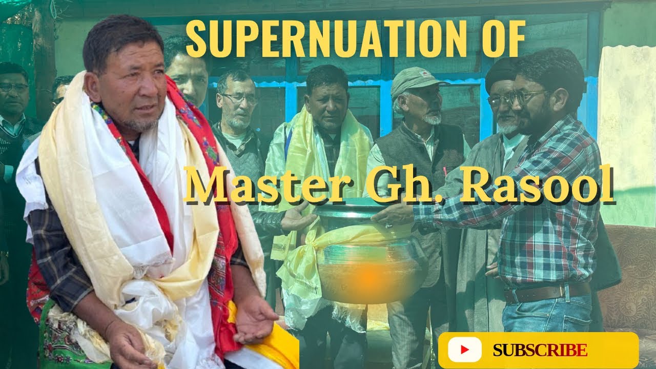 Master Rasool Superannuation of Master Rasool Saheb |Farewell Part| - YouTube