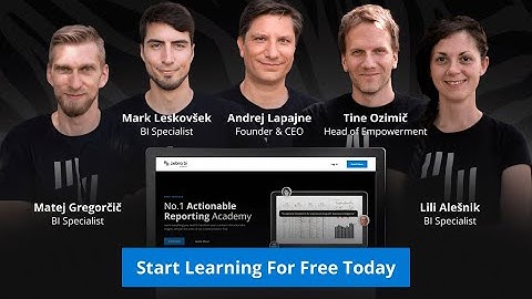 🔥The First #ActionablePowerBI Reporting Academy — Zebra BI Academy!