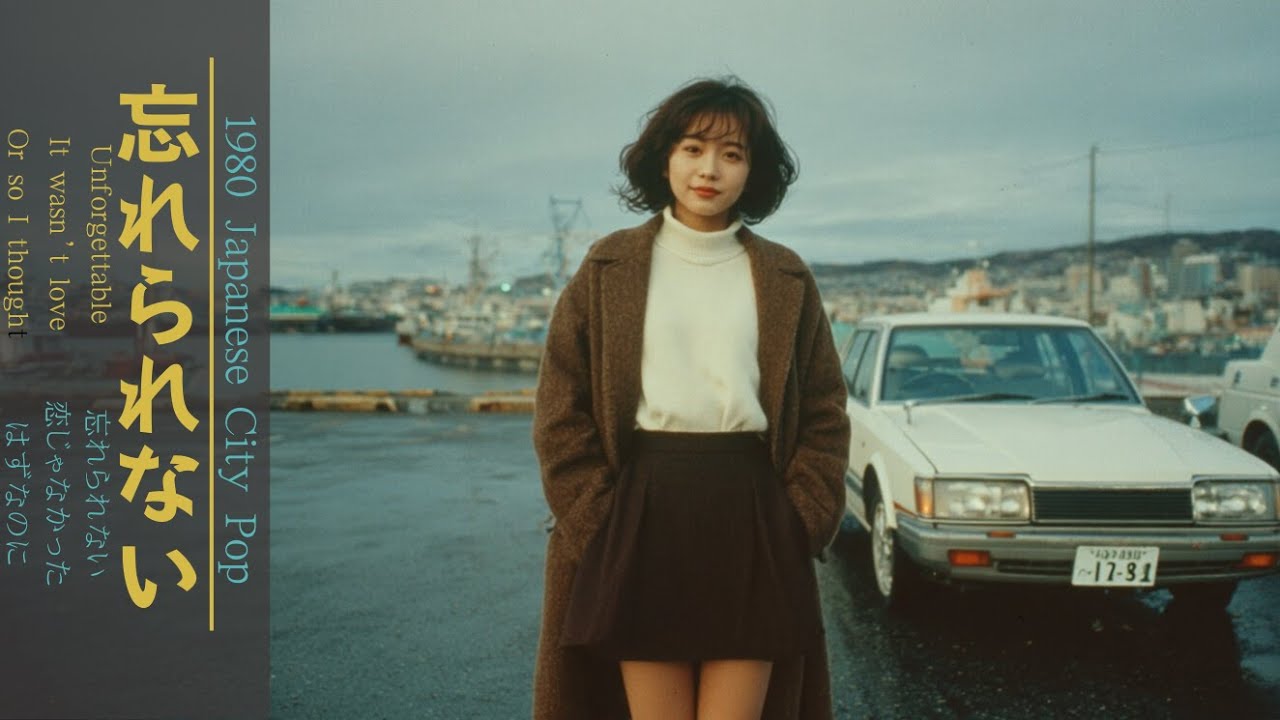 【あの日に戻りたくなる夜】蘇る記憶〜昭和バラード/1980年Japanese City Pop